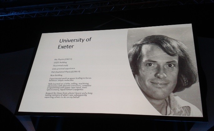 Professor Sir Bill Wakeham presentation slide